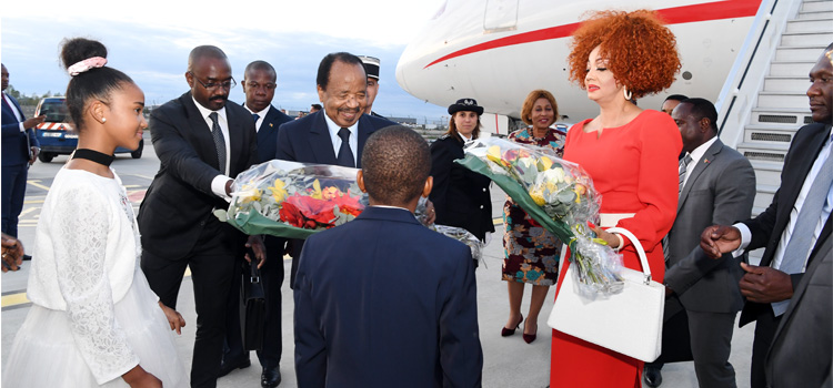 Le Président Paul BIYA est à Lyon