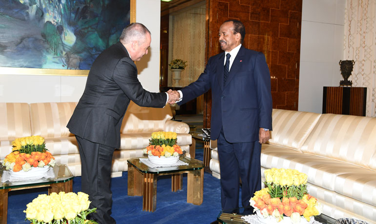 Israeli Ambassador at Unity Palace to bid farewell