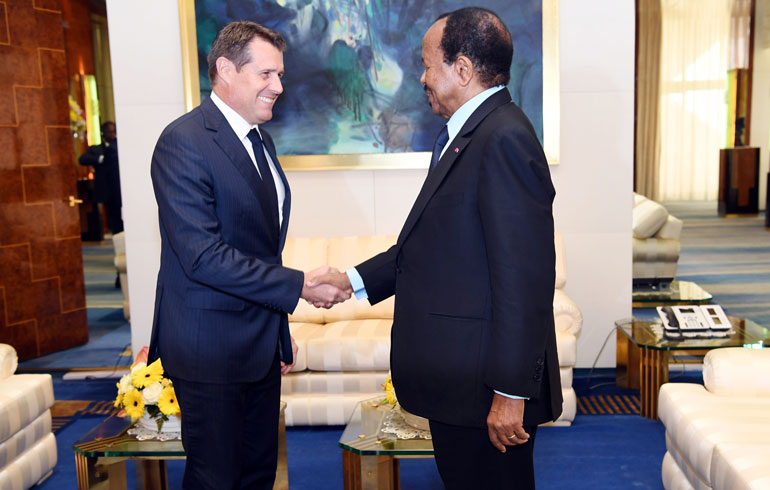  President Paul BIYA receives Swiss Ambassador at the Unity Palace