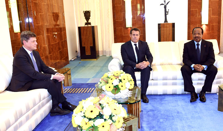 President Paul BIYA receives Swiss Ambassador at the Unity Palace