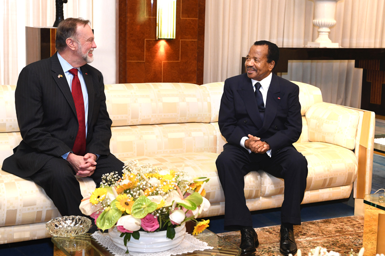 U.S. Assistant Secretary for Africa at the Unity Palace