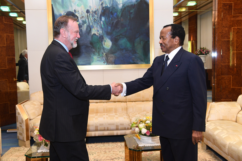 U.S. Assistant Secretary for Africa at the Unity Palace