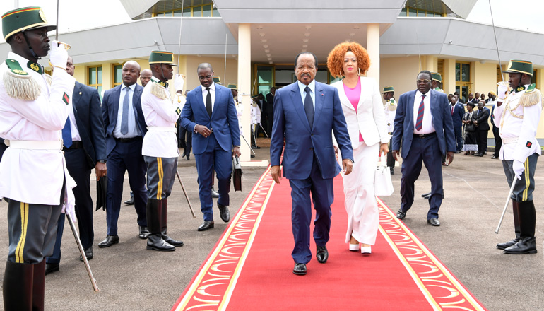 Cameroon’s Presidential Couple Travels to Europe