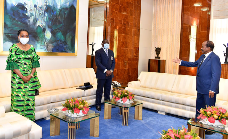 Un émissaire du  Président Sassou Nguesso reçu au Palais de l’Unité