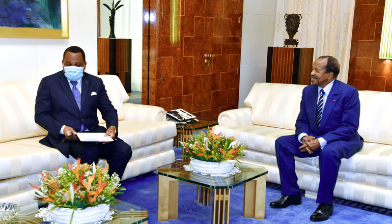 Congolese Minister of Foreign Affairs at Unity Palace