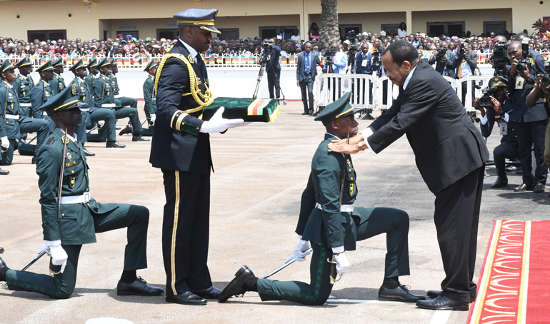 President Paul BIYA renews Nation’s Confidence in Military at EMIA’s 37th Graduation