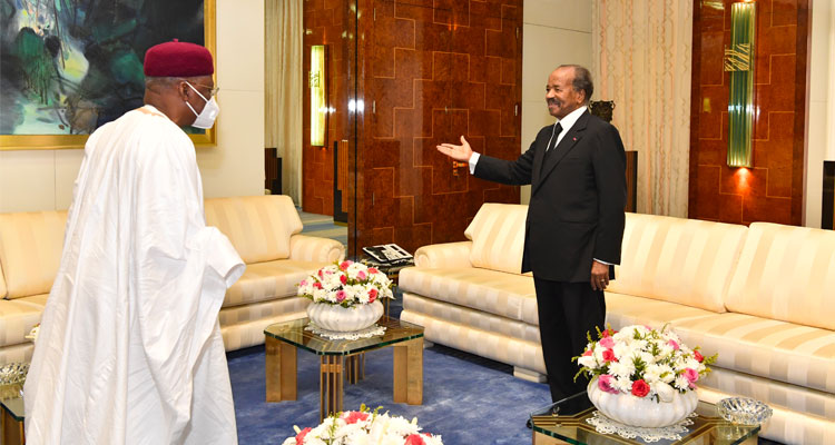 Un émissaire du Président Buhari au Palais de l’Unité