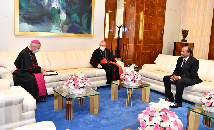 President Paul BIYA, Cardinal Parolin Discuss Reconciliation and Peace in Cameroon