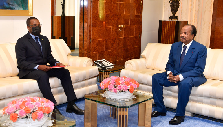 President Paul BIYA discusses South-South Cooperation with Equatoguinean Envoy
