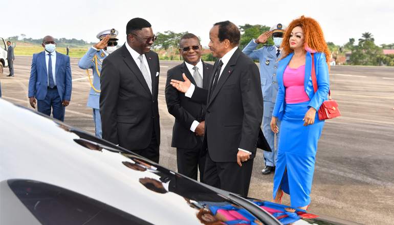 President Paul BIYA returns to Yaounde
