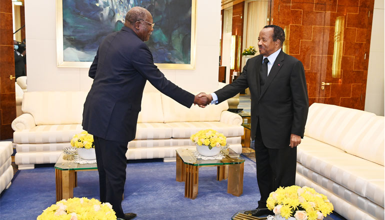 Un émissaire du Président Sassou N’Guesso au Palais de l’Unité