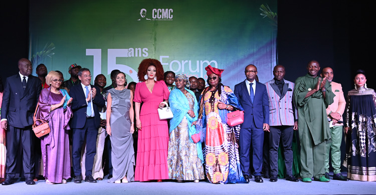 First Lady Chantal BIYA attends 15th edition of Fashion Designers' Forum