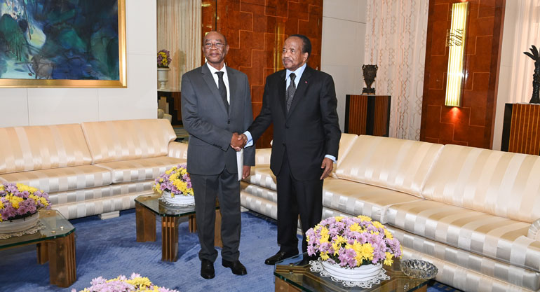 Three Chadian Ministers at Unity Palace