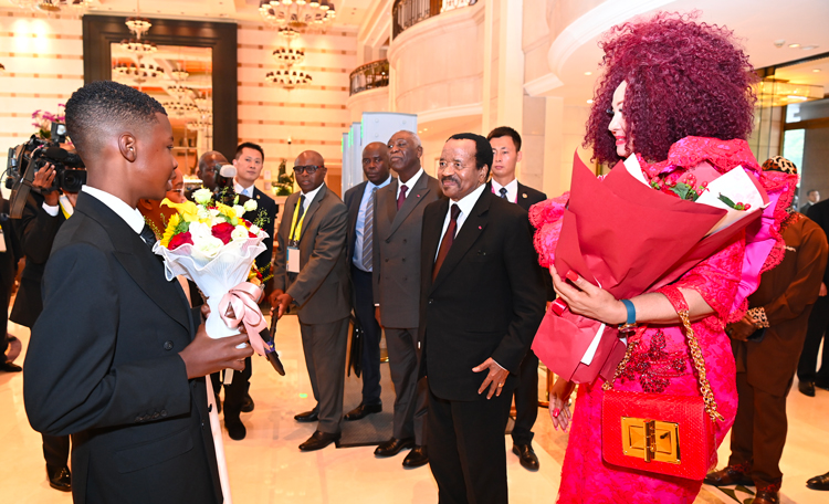 Le Président Paul BIYA est à Beijing 