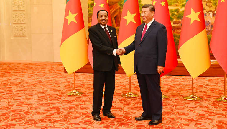 Entretien entre Paul BIYA et Xi Jinping