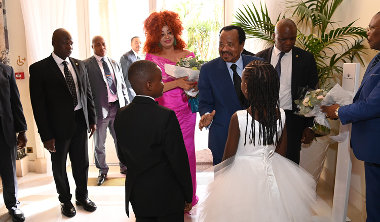 Presidential Couple in Cannes 