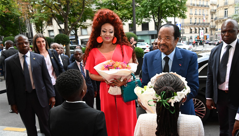 President Paul BIYA arrives Paris for the opening ceremony of the 2024 Olympic Games