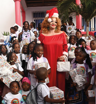 Cérémonie de l’Arbre de Noël 2025 à la Fondation Chantal BIYA