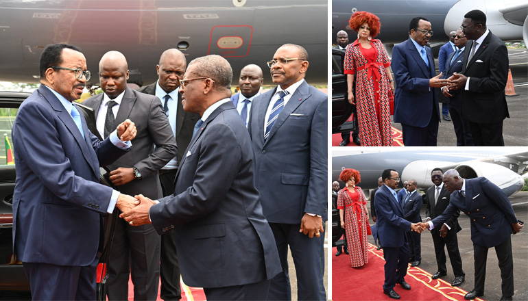 The Head of State on a brief private stay to Europe