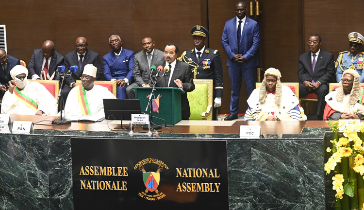 Discours de S.E.M. Paul BIYA, à l’occasion de la prestation de serment