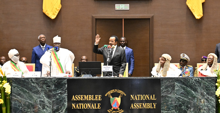 Prestation de serment de S.E. Paul BIYA