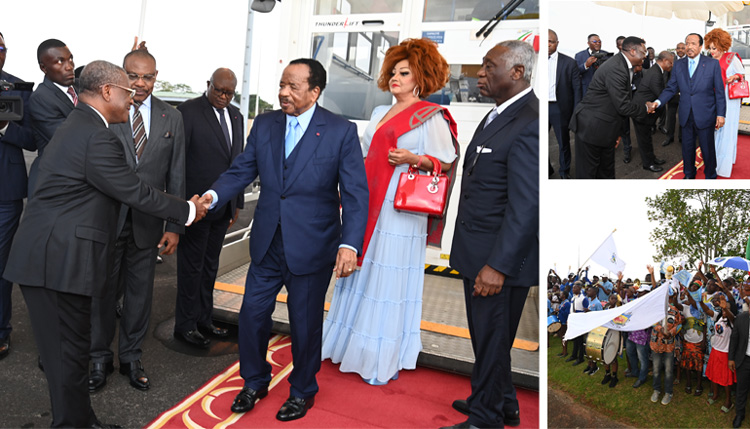 President Paul BIYA returns to Cameroon