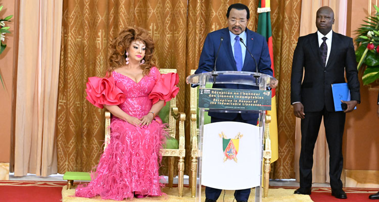 Discours de S.E.M. Paul Biya à l'équipe nationale de football féminin « les Lionnes Indomptables »