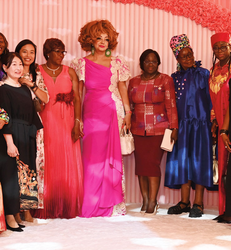 Cérémonie de présentation des vœux de Nouvel An 2026 à Mme Chantal BIYA