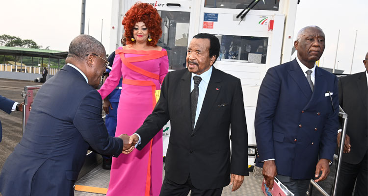 Paul BIYA à Yaoundé, sous une liesse populaire !