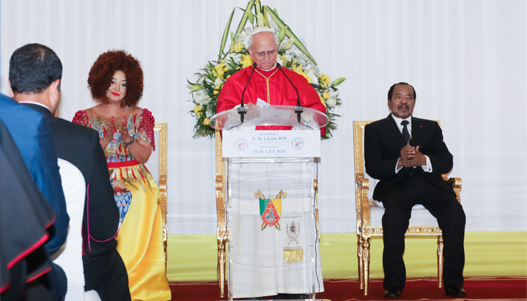 Discours du Saint-Père lors de la rencontre avec les Autorités, la société civile et le Corps Diplomatique