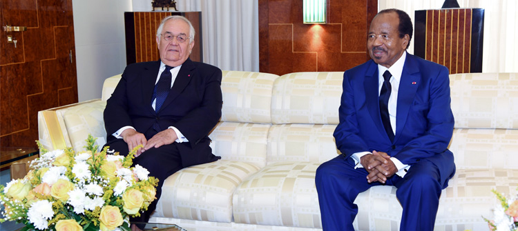 French Tycoon Robert Fabre at Unity Palace