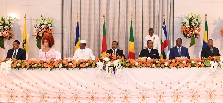 Unity Palace Welcomes CEMAC Heads of State