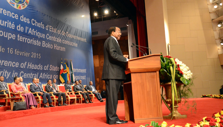 Intervention de S.E.M. Paul Biya, Président de la République du Cameroun à l’ouverture du Sommet Extraordinaire de la Conférence des Chefs d’Etat et de Gouvernement du Conseil de Paix et de Sécurité de l’Afrique Centrale (COPAX)