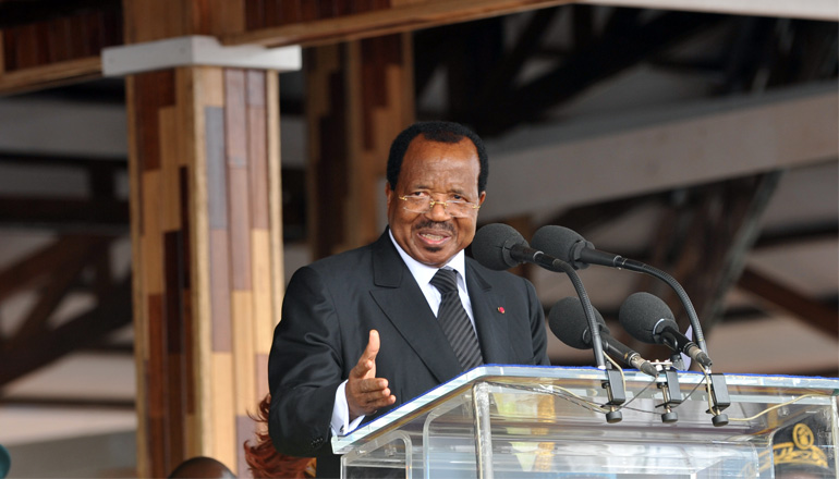 Discours du Président de la République, S.E.M. Paul BIYA, lors de la cérémonie de pose de la première pierre des travaux de construction du deuxième pont sur le Wouri à Douala, le 14 novembre 2013