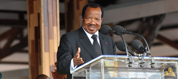 Discours du Président de la République, S.E.M. Paul BIYA, lors de la cérémonie de pose de la première pierre des travaux de construction du deuxième pont sur le Wouri à Douala, le 14 novembre 2013