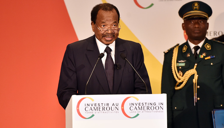  Conférence économique internationale de Yaoundé: discours d’ouverture de S.E. Paul Biya