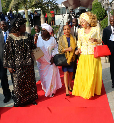 La Première Dame au Sommet de la Francophonie à Dakar