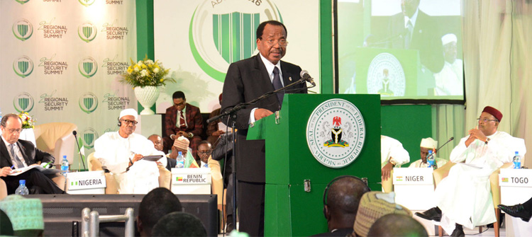 Speech by H.E. Paul Biya, President of the Republic of Cameroon during the 2nd Regional Summit on security in Nigeria and neighbouring countries