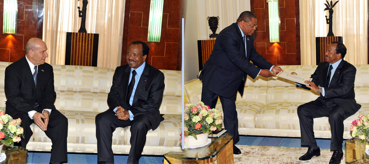 L’Ambassadeur d’Israël et un émissaire de Guinée Equatoriale chez le Chef de l’Etat