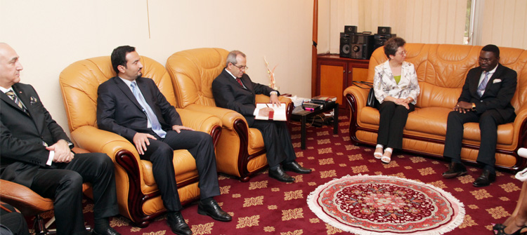Une délégation tunisienne reçue au Palais de l’Unité