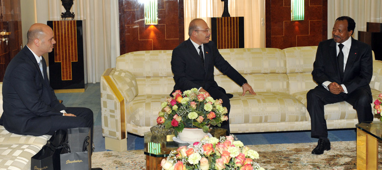 L’Ambassadeur de Turquie au Cameroun au Palais de l’Unité 