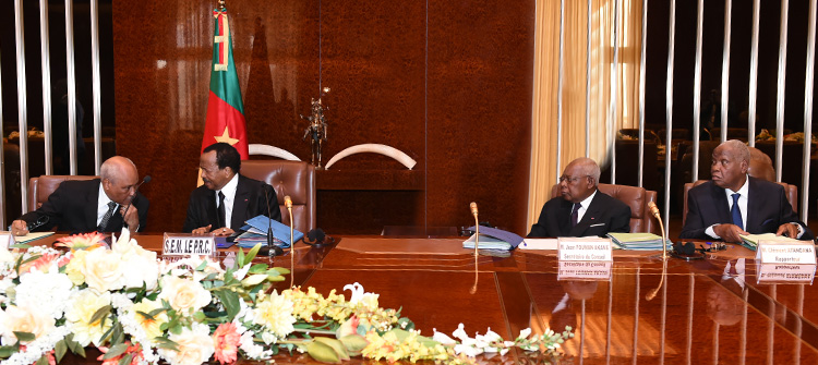 Higher Council of Magistracy meeting at Unity Palace