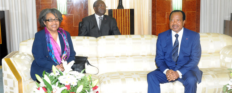 US Deputy Assistant Secretary for African Affairs at Unity Palace