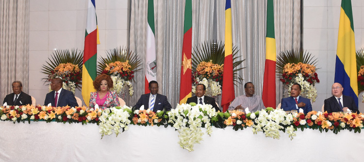 Dîner en l’honneur des Chefs d’Etat d’Afrique Centrale