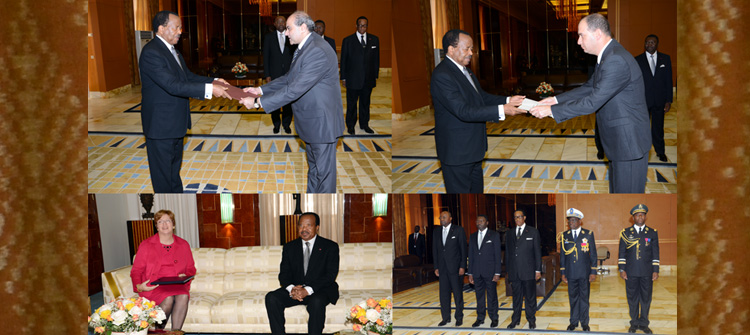 Egypt, Israel and the European Union at the centre of diplomatic ceremonies at Unity Palace