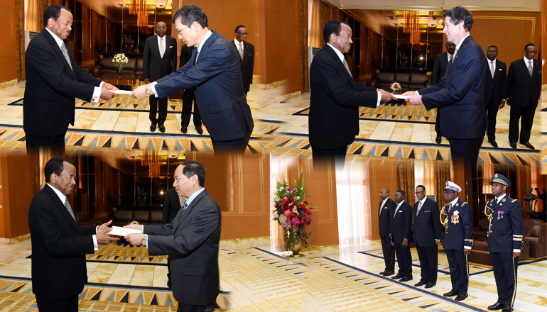 Presentation of letters of credence at Unity Palace
