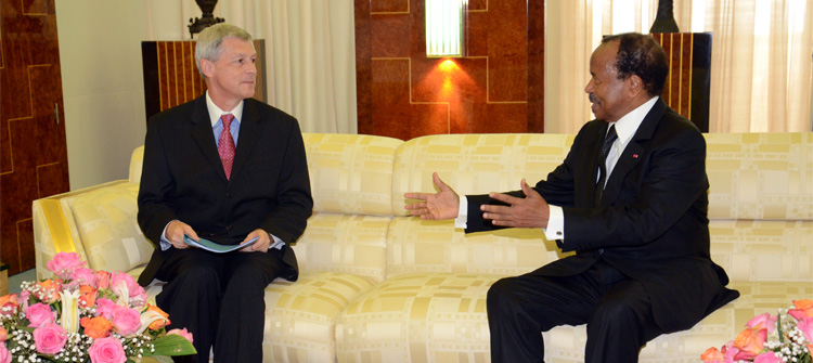 IMF Delegation concerts with President Paul BIYA