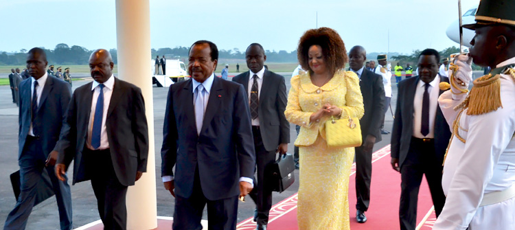 Presidential Couple back after UNESCO Conference