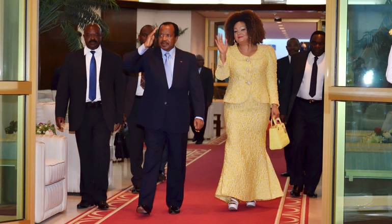 Presidential Couple back after UNESCO Conference