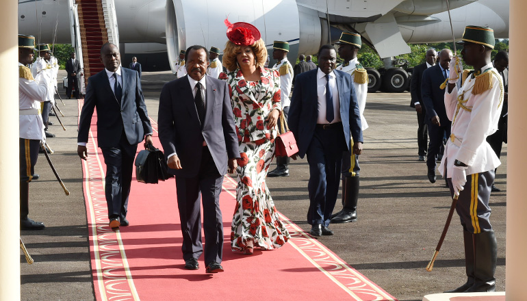 President Paul BIYA and wife are back home
